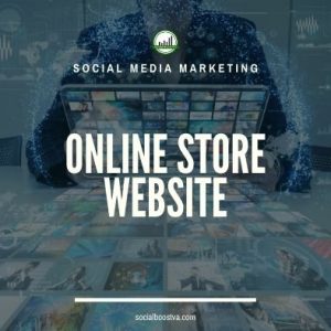 Website – Online Store, Up to 30 products