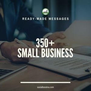 Business Messages: 350+ Small Business